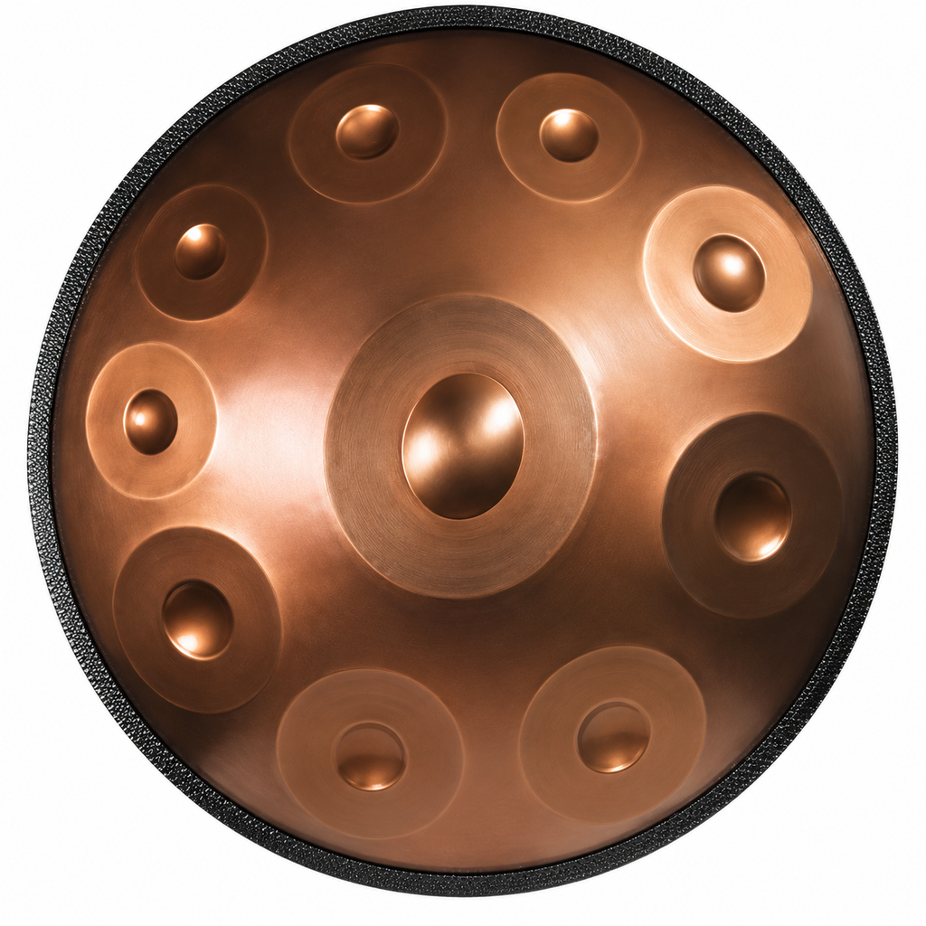 Handpan 10 notes bronze