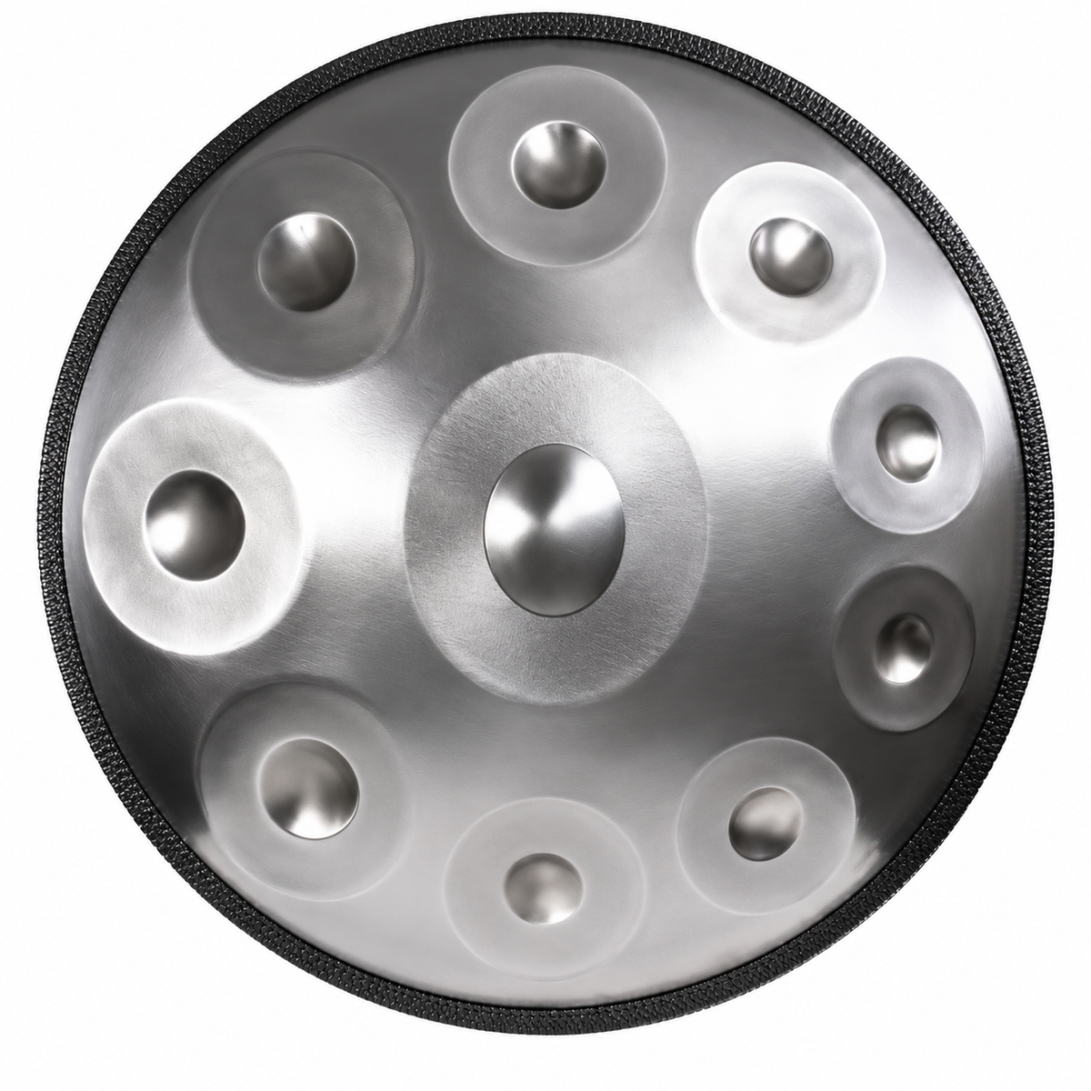 Handpan 10 notes argent
