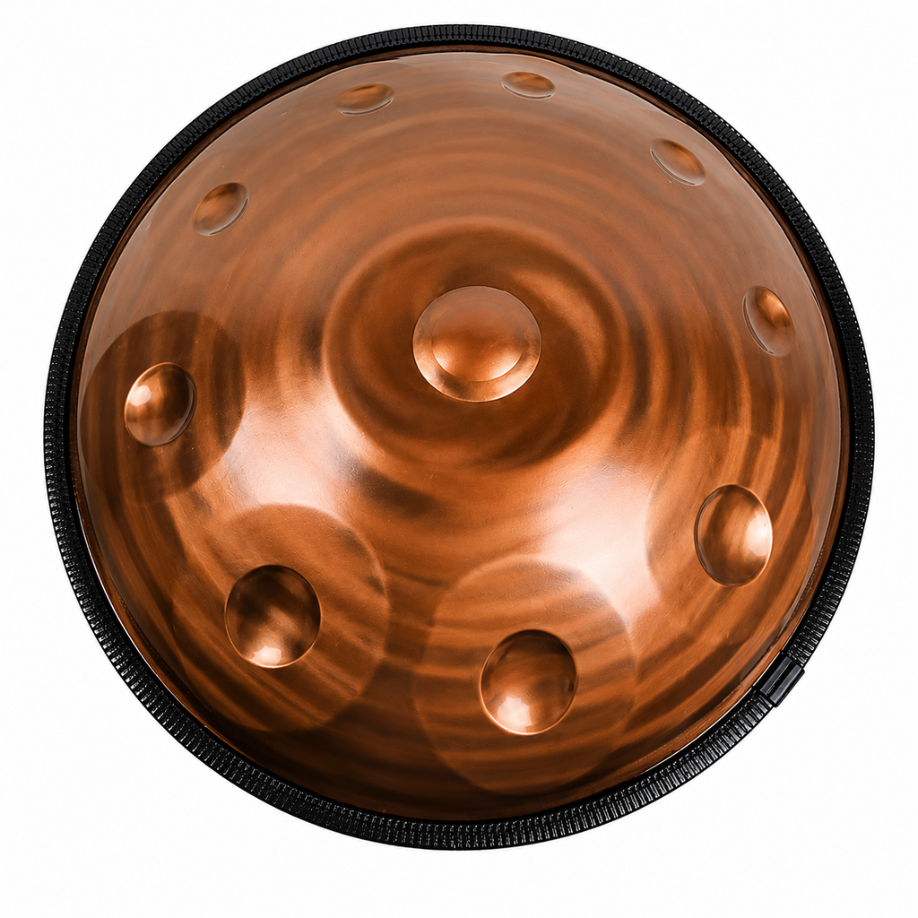 Handpan 10 notes cuivre