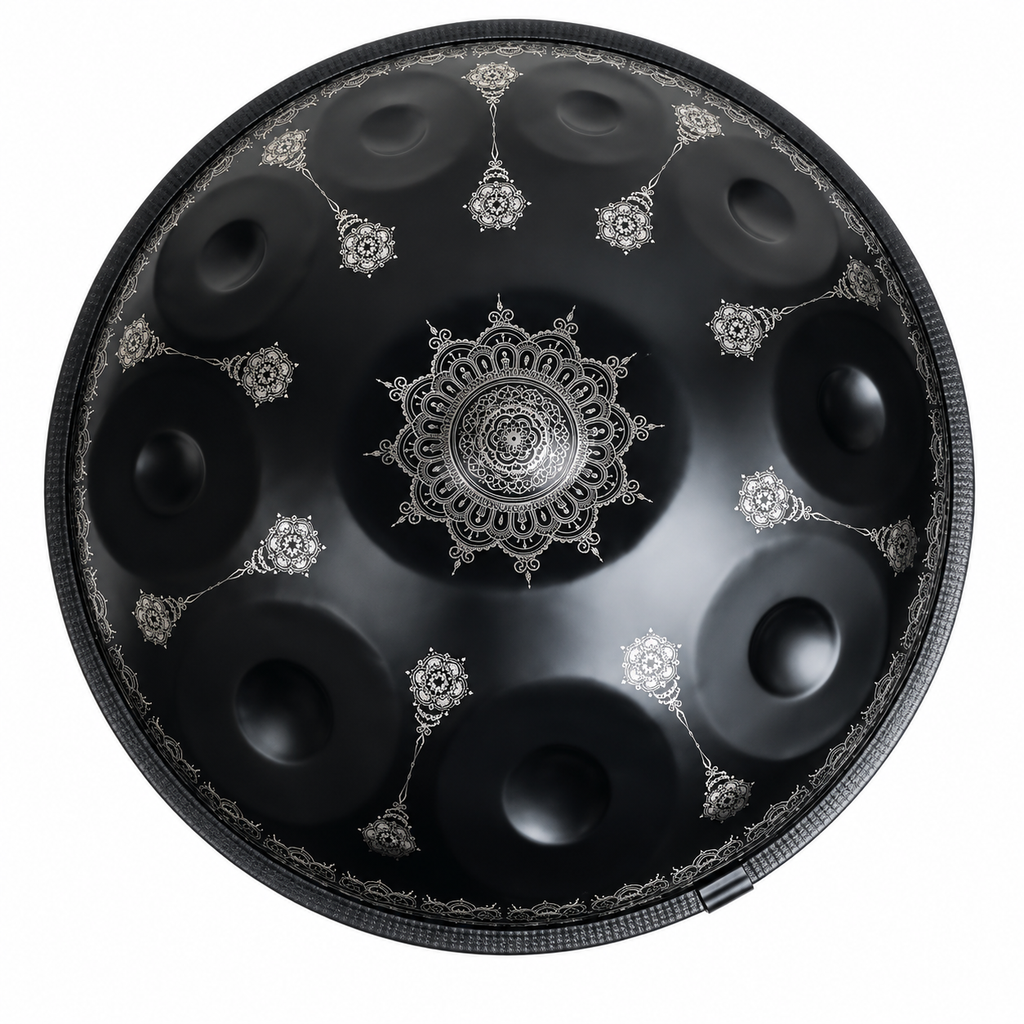 handpan 10 notes mandala