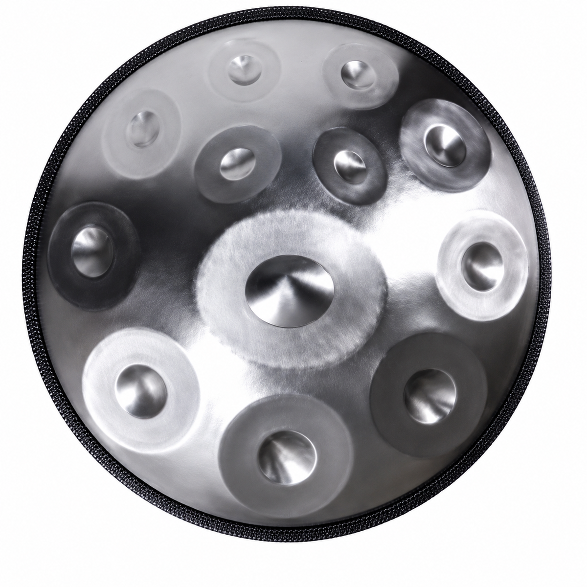 Handpan 12 notes argent