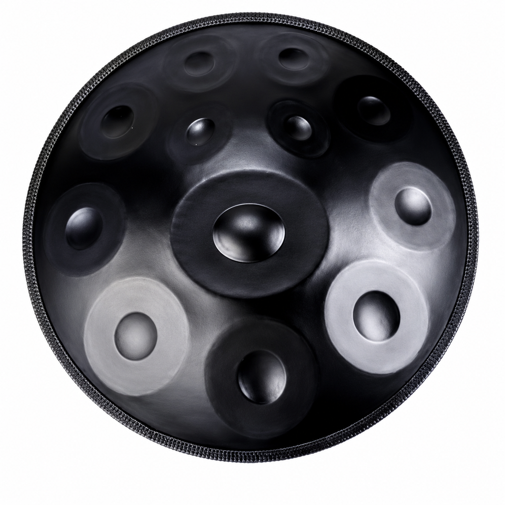 Handpan 12 notes noir