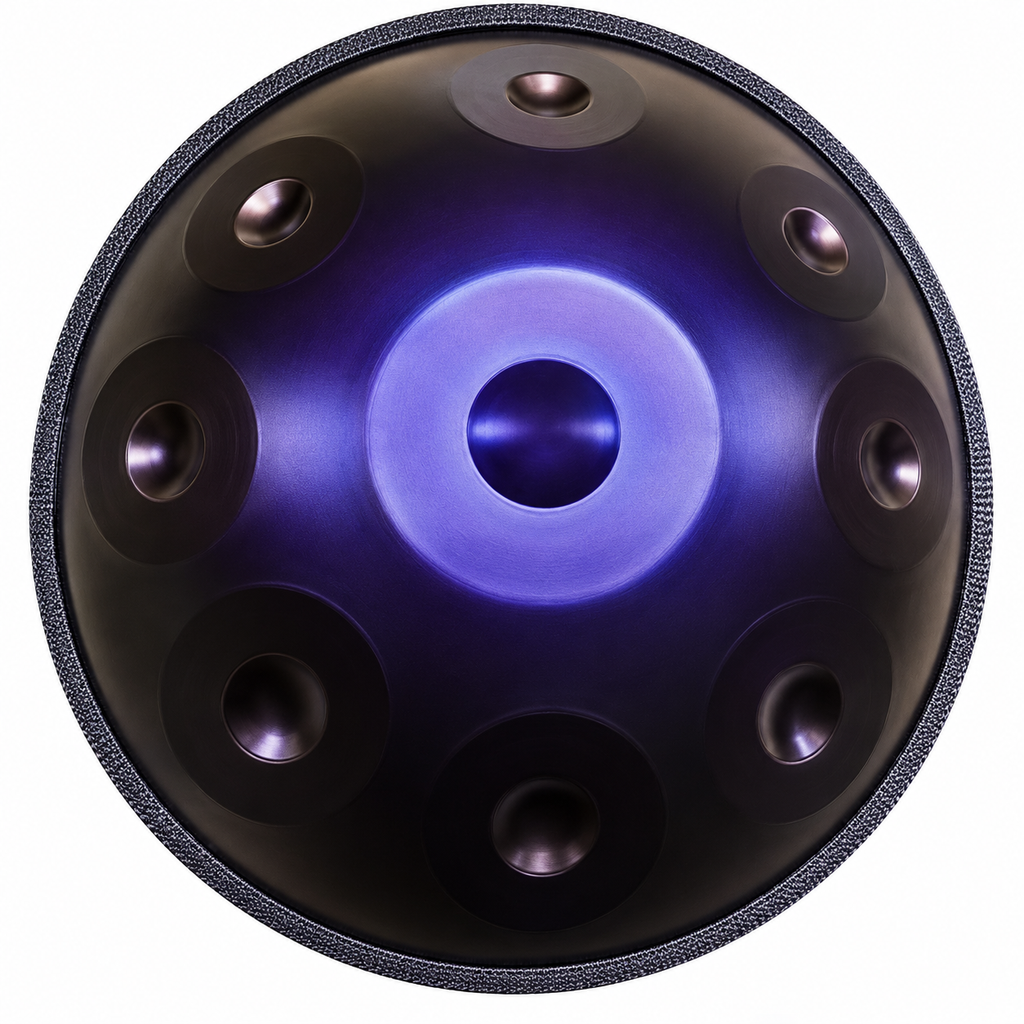 Handpan 9 notes violet