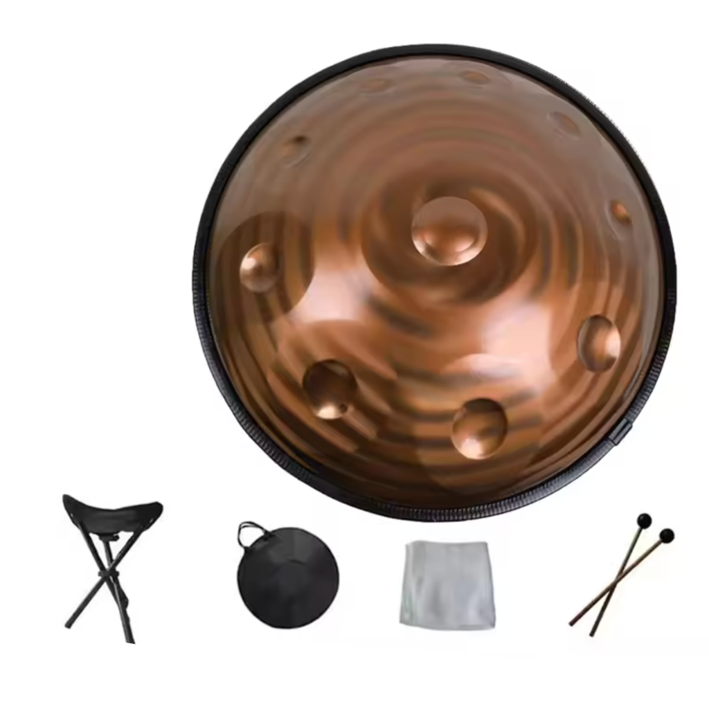 Handpan 10 notes cuivre