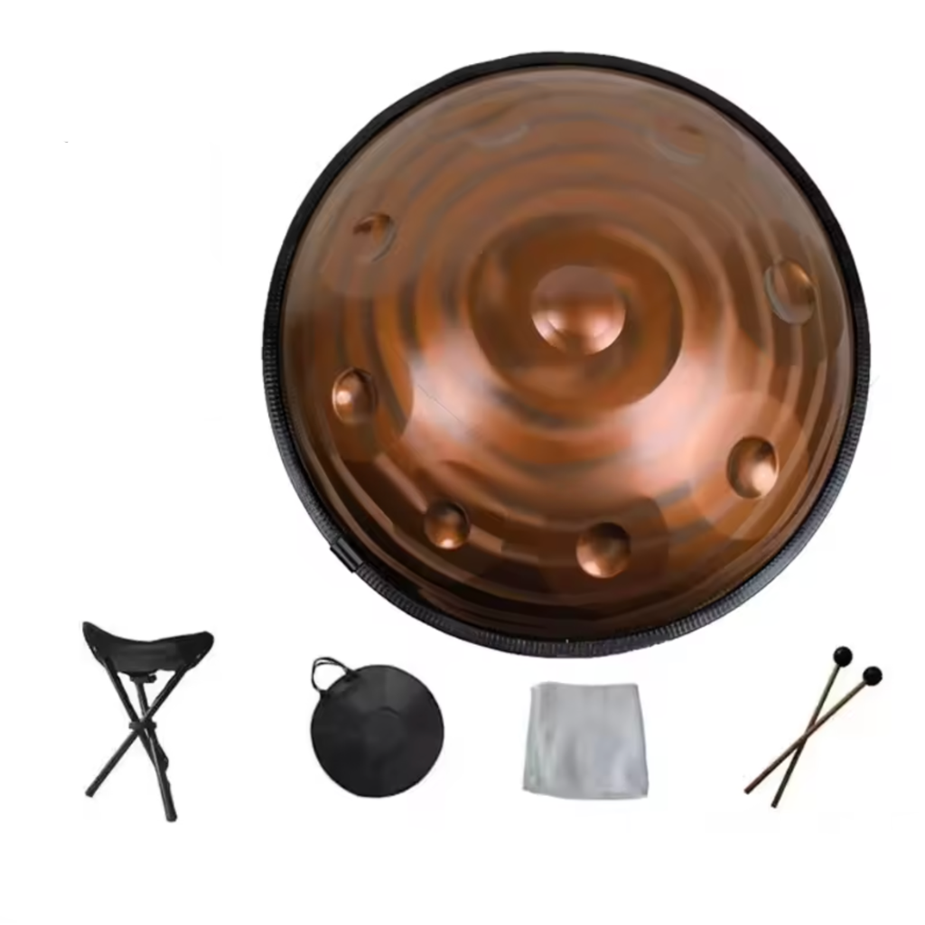 Handpan cuivre 9 notes