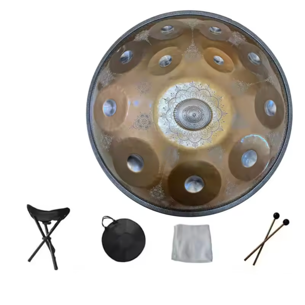 Handpan mandala 12 notes