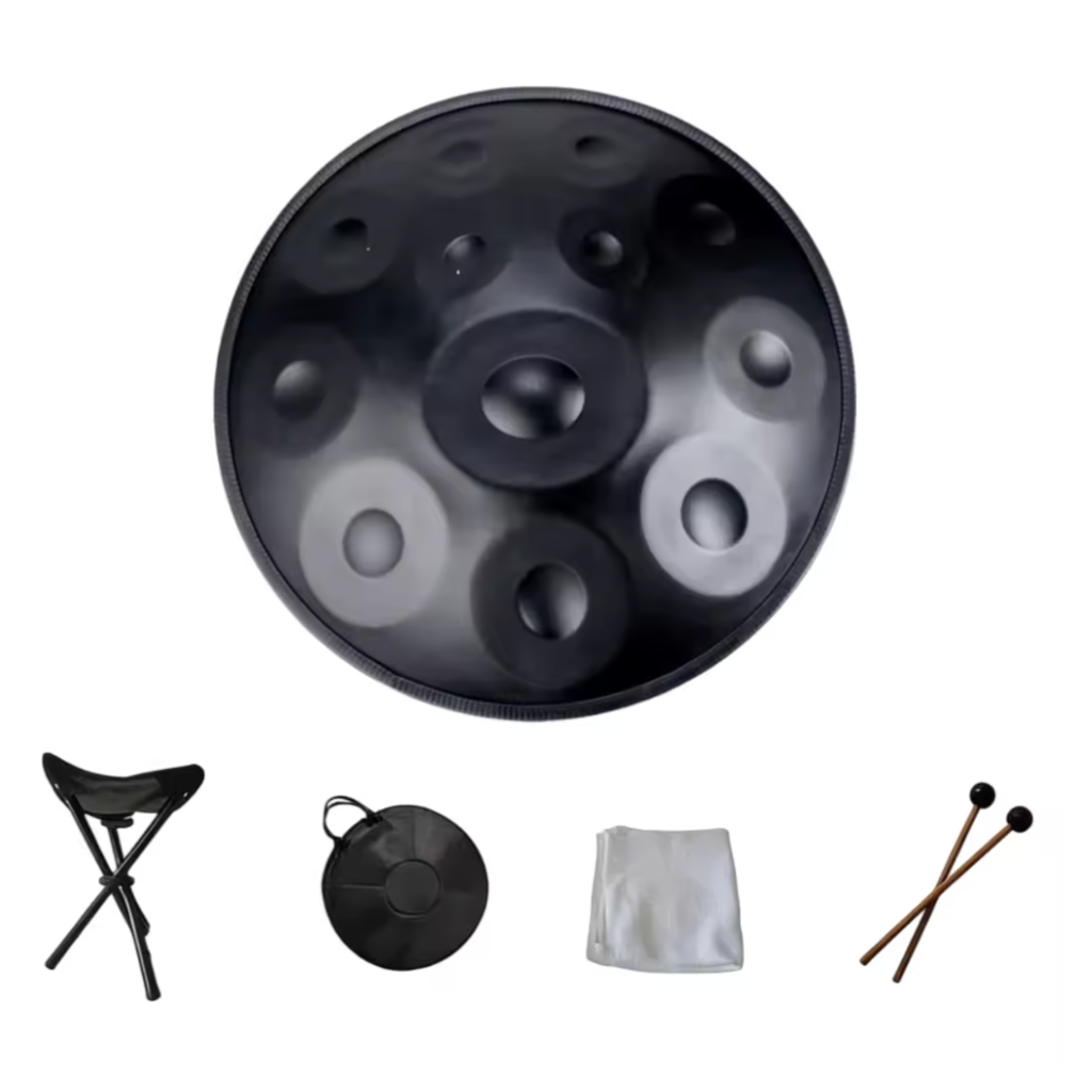 Handpan noir 12 notes