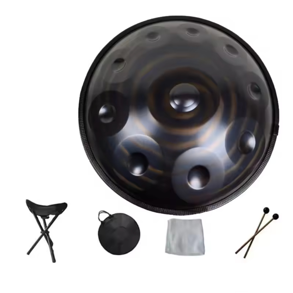 Handpan noir bronze 10 notes