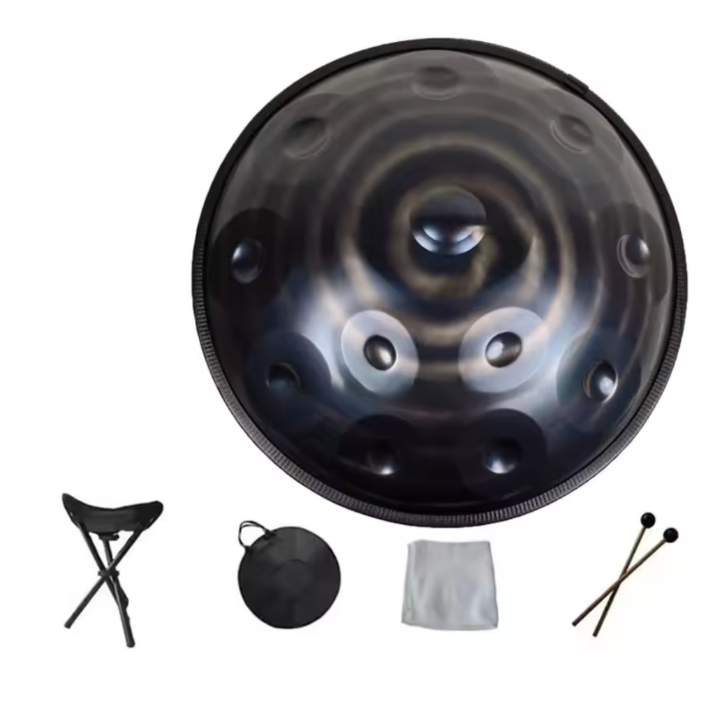 Handpan noir bronze 12 notes