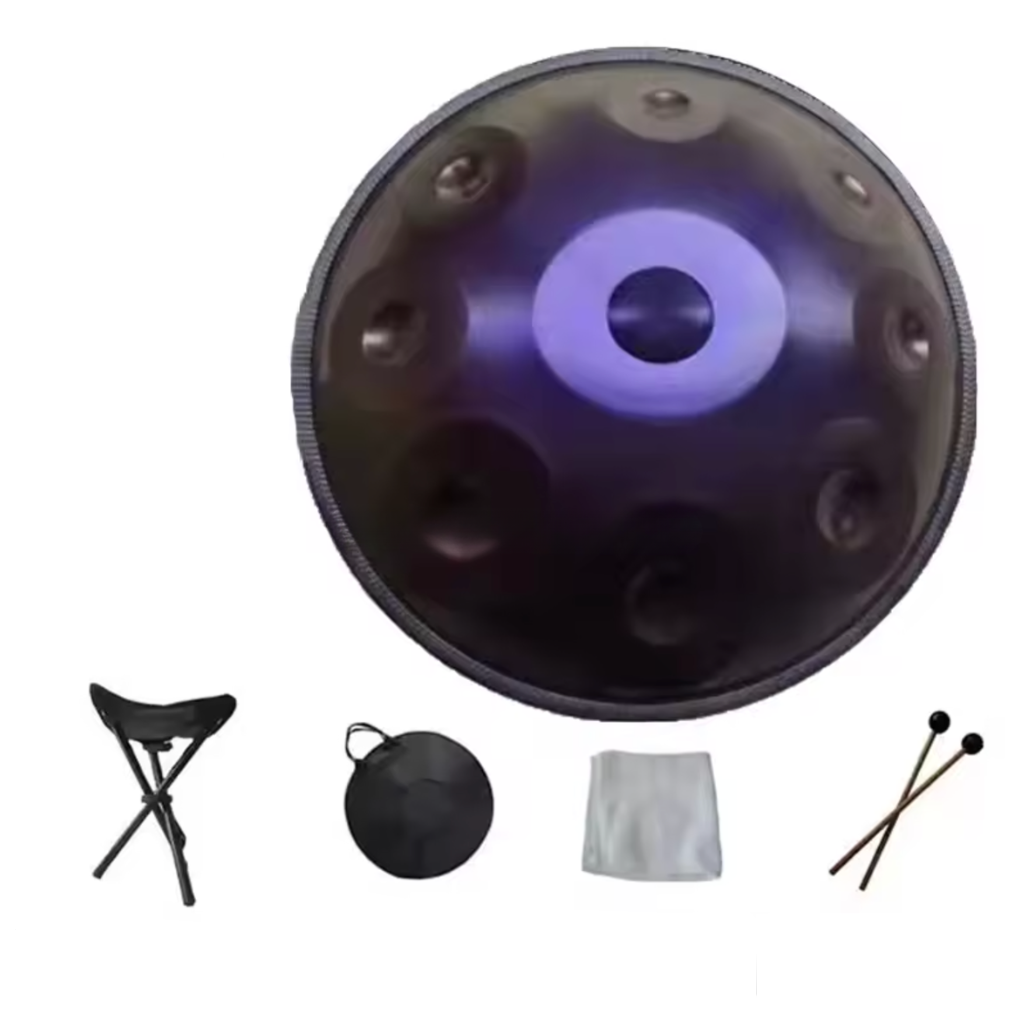 Handpan violet 9 notes
